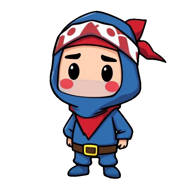 Aiden — Many Ninja mascot (click me)